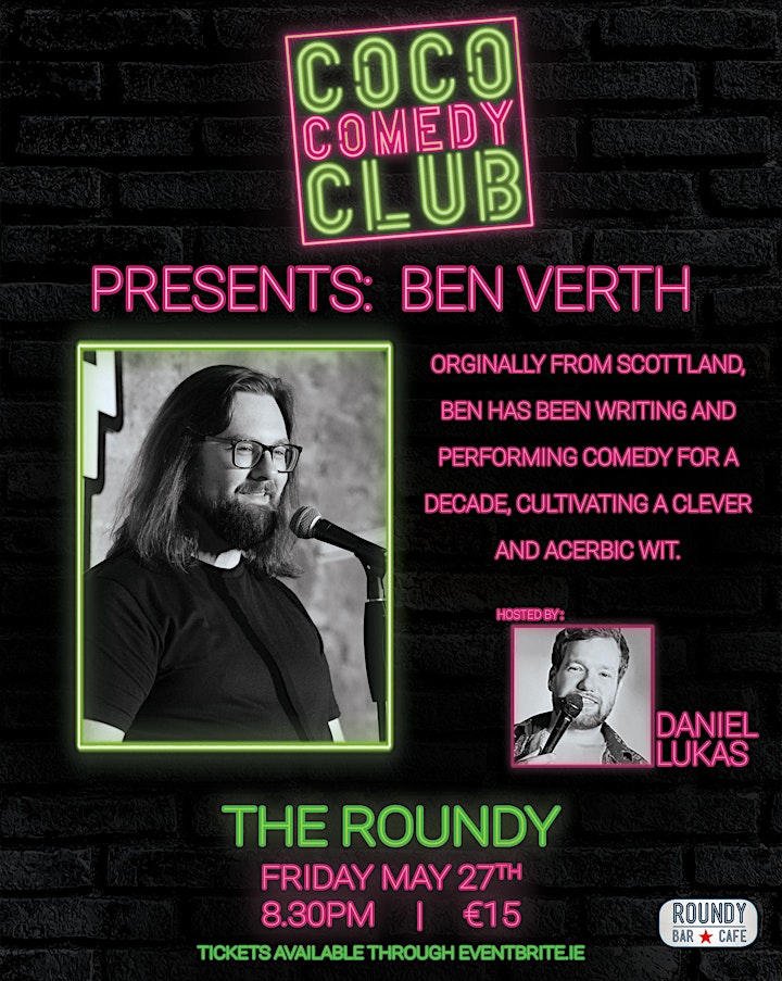 The CoCo Comedy Club presents... Ben Verth + Guests image