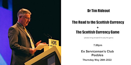 The Road to the Scottish Currency - YES Tweeddale tickets
