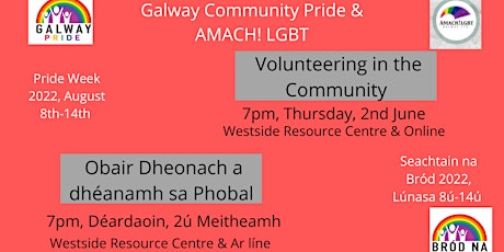 Volunteering in the Community - Obair Dheonach a dhéanamh sa Phobal tickets