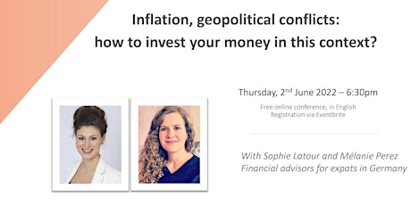 Image principale de Inflation, geopolitical conflicts : how to invest in this context?