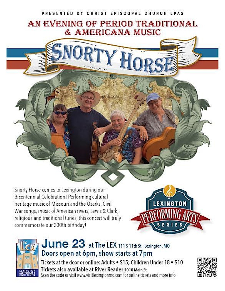 Snorty Horse Concert--An Evening of Period Traditional & Americana Music image