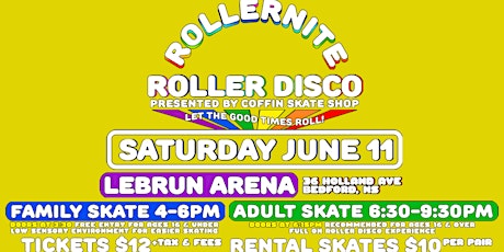 Rollernite @ LeBrun Arena tickets