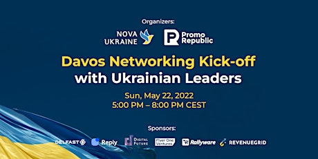 Davos Networking Kick-off with Ukrainian Leaders billets