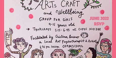 Arts craft and Wellbeing for girls tickets