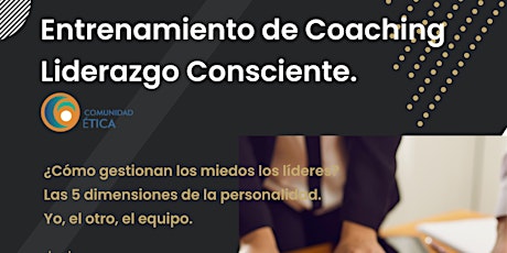 Entrenamiento de coaching: "Liderazgo Consciente" bilhetes