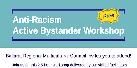 BRMC Anti-Racism Active Bystander Workshop! (Free) tickets
