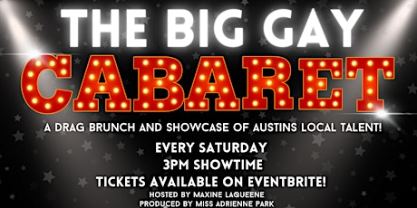 The Big Gay Cabaret Drag Brunch tickets