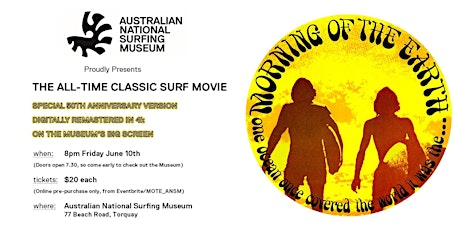 AUSTRALIA'S  ALL-TIME FAVOURITE SURF MOVIE tickets