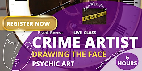 Forensic Psychic Artist Crime Art Workshop tickets