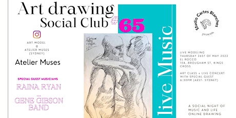 Special Live Drawing, Music & Social Club tickets