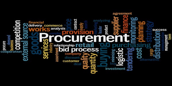Procurement, doing business with the government.