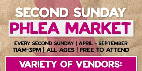Second Sunday Phlea Market tickets