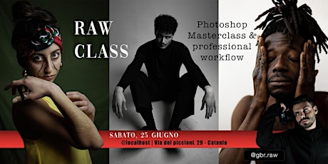 RAW CLASS: Photoshop masterclass and professional workflow biglietti