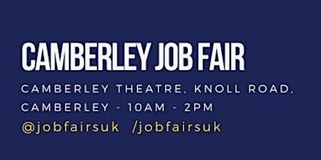 Job Seekers Camberley Job Fair primary image