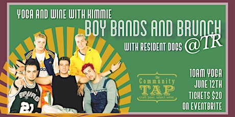 Yoga and Mimosas with Kimmie: Boy Bands and Brunch (6/12) tickets