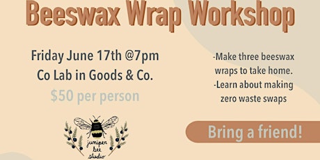 Beeswax Wrap Workshop tickets