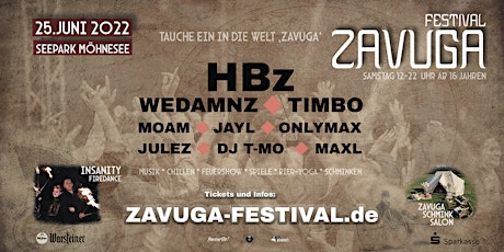 Zavuga-Festival - Die neue Welt am Möhnesee Tickets