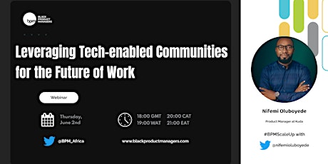 Leveraging Tech-enabled Communities for the Future of Work tickets
