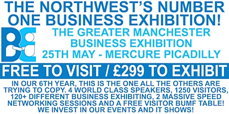 The Greater Manchester Business Exhibition 2017 #TheBizExpos primary image