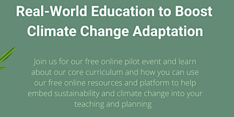 Embedding Sustainability into lessons - For Educators and Community Leaders tickets