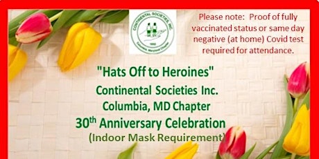 "Hats Off to Heroines" 30th Anniversary Celebration tickets