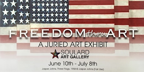 Freedom of Art - a juried art exhibit tickets