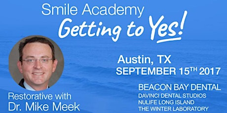 Getting to Yes! Austin, TX with Live Placement by Dr. Mike Meek primary image