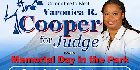 Vote Varonica Cooper for Judge tickets