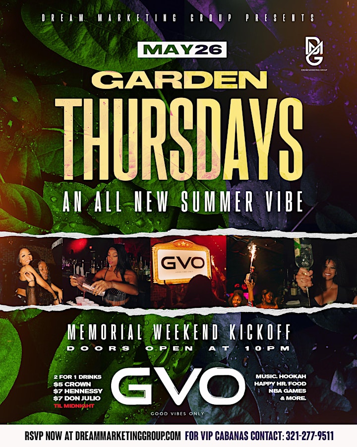 Garden Thursdays at GVO image