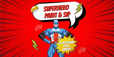 Superhero Paint & Sip tickets