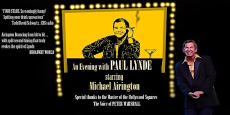 AN EVENING WITH PAUL LYNDE