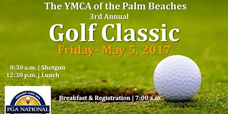 YMCA of the Palm Beaches - 3rd Annual Golf Classic primary image