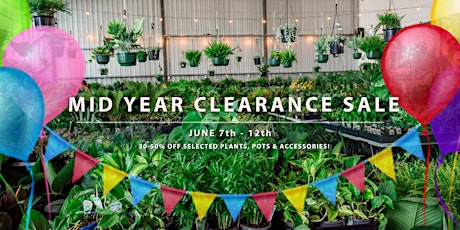 Jungle Collective - Huge Indoor Plant Sale - Mid Year Clearance Sale! tickets