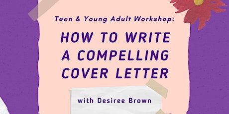 How to Write a Compelling Cover Letter (Teen Workshop) primary image