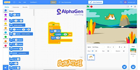 Coding on Scratch Ages 7 - 9