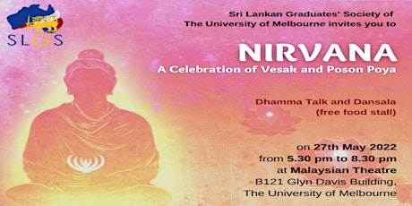 NIRVANA - A Celebration of Vesak and Poson Poya tickets