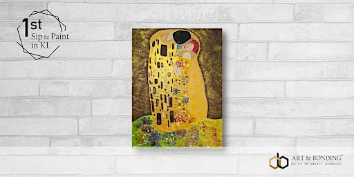 Sip & Paint Night : The Kiss by Gustav Klimt