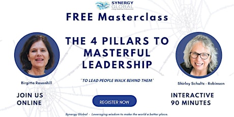 The 4 Pillars  to Masterful Leadership tickets