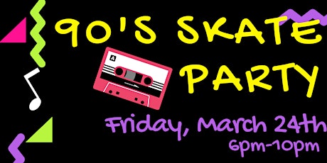 90's Skate Party Fundraiser benefiting The Society For Girls, Inc. primary image