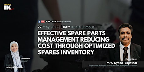 Effective Spare Parts Reducing Cost Through Optimized Spares Inventory billets