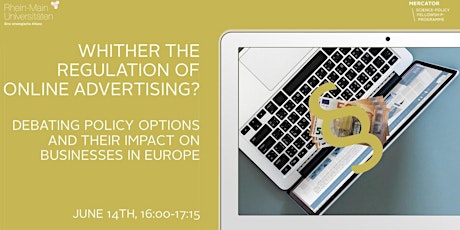 Whither the regulation of online advertising? tickets