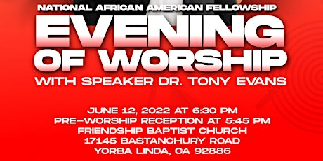 National African American Fellowship Evening of Worship tickets