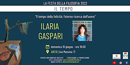 ILARIA GASPARI -  ARESE - FESTA DELLA FILOSOFIA 2022