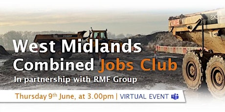 WM Combined Jobs Club in Partnership with RMF Group tickets