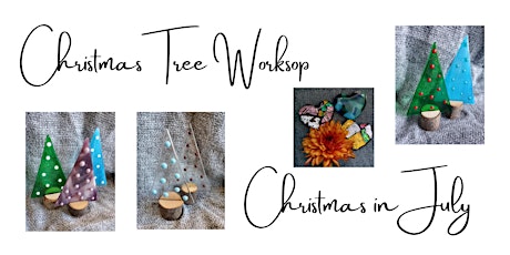Fuse with Friends - Christmas in July - Glass Christmas Tree Workshop tickets
