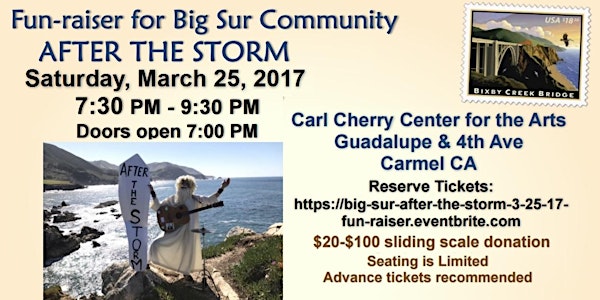 Big Sur Community AFTER THE STORM Fun-raiser
