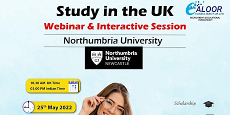 Study in UK Webinar - Northumbria University tickets