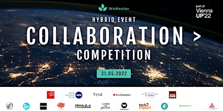 COLLABORATION > COMPETITION | Hybrid Event Tickets