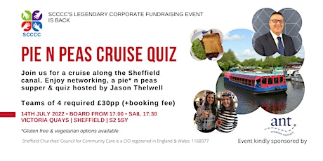 SCCCC's Pie N Peas Corporate Cruise Quiz tickets