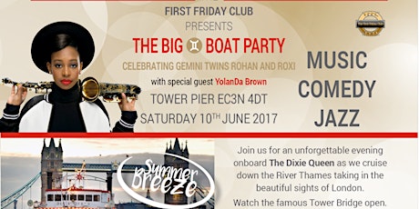 The First Friday Club's - Big Boat Party primary image